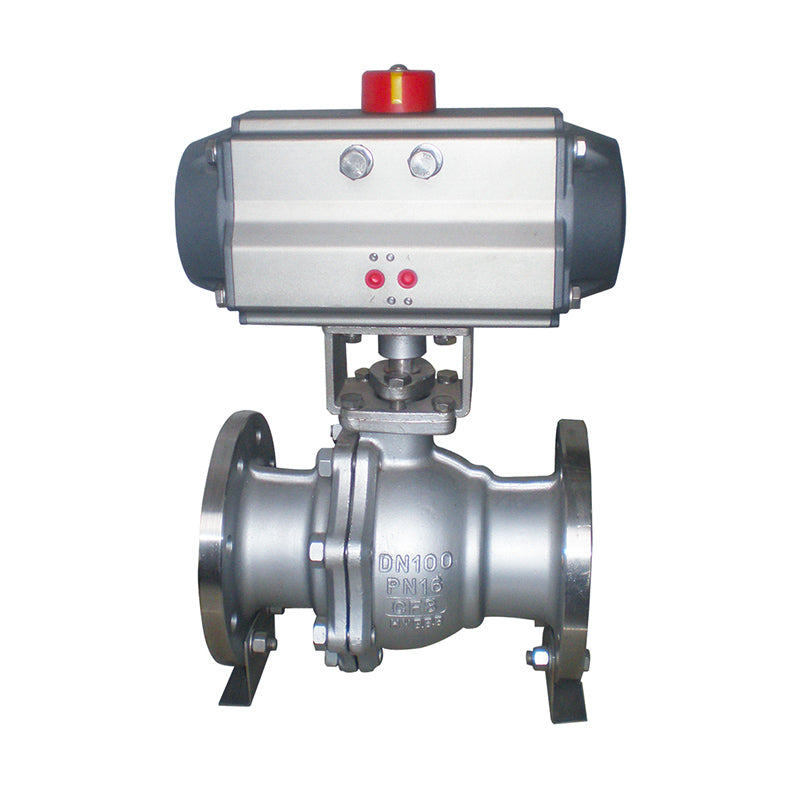 wosa OSAQ641 Flanged Pneumatic Ball Valve(Please consult customer service for pricing)