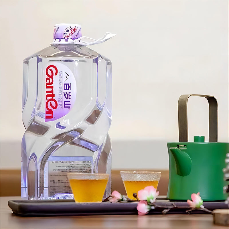 yongxiao Baisuishan natural mineral water 4.5L*2  Drinking water contains metasilicic acid, natural and healthy large barrels of drinking water