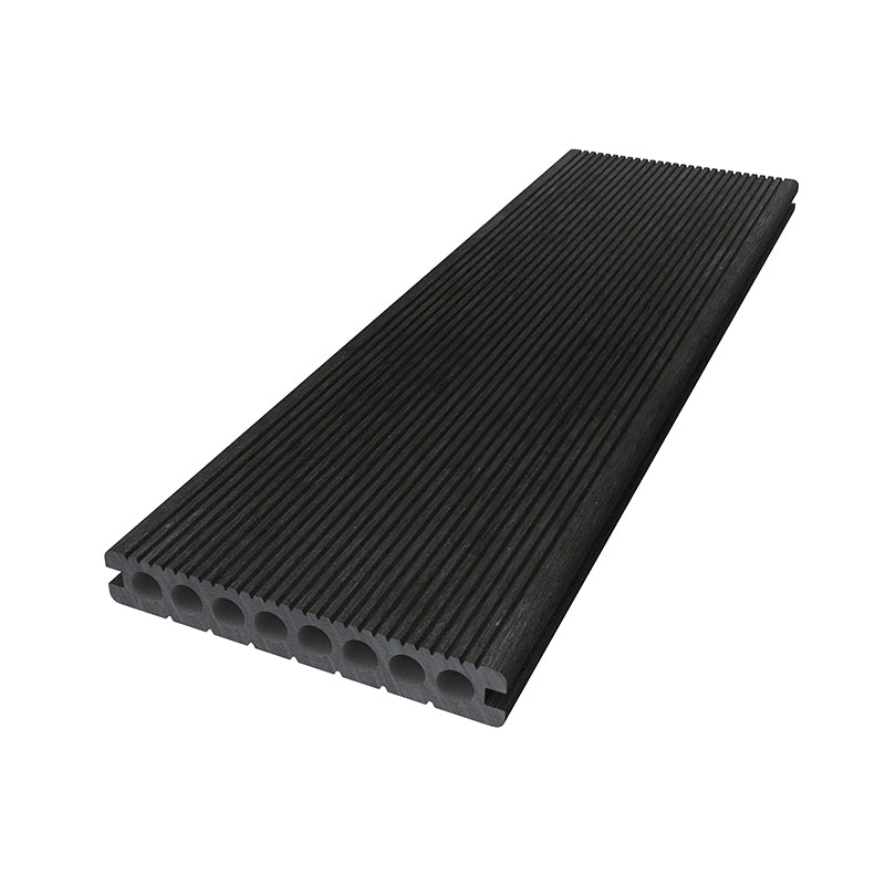 sentai  Plain perforated flooring   The courtyard has extruded wood-plastic flooring