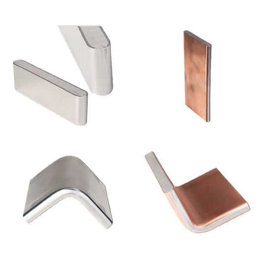 shenma Copper aluminum eutectic row (Double compound) 1 ton Copper-aluminum composite row new material Cutting, bending and punching
