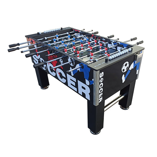 guanqiu Five-foot Soccer Table (F153B82-GQ3)  Parent-child interactive toys wooden children's table football machine