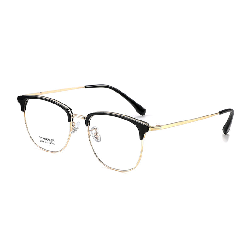 zhengbo Eyeglasses TR Metal Eyebrow 8169 Radiation protection Men and women myopia anti-fatigue