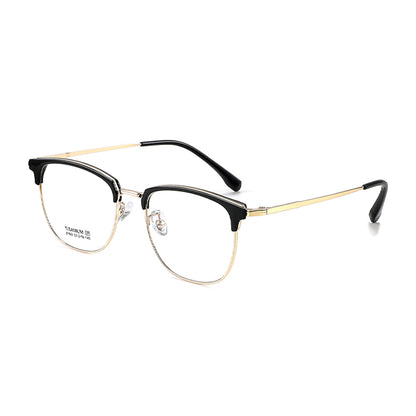 zhengbo Eyeglasses TR Metal Eyebrow 8169 Radiation protection Men and women myopia anti-fatigue