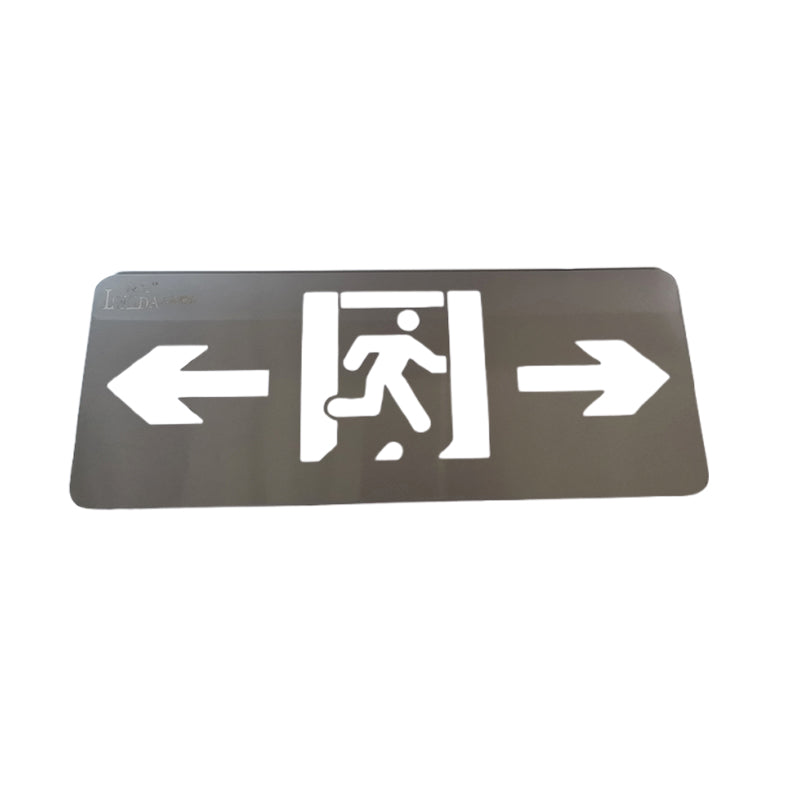 LINGDA Centralized power supply centralized control type emergency sign lighting 350*138*6mm  Fire exit light LED Fire emergency light