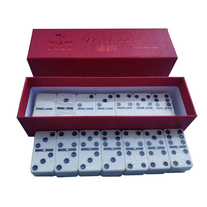 qingyu Customer logo customized carton double six dominoes Regular ordinary plastic boxed double six dominoes(Please consult customer service for pricing)