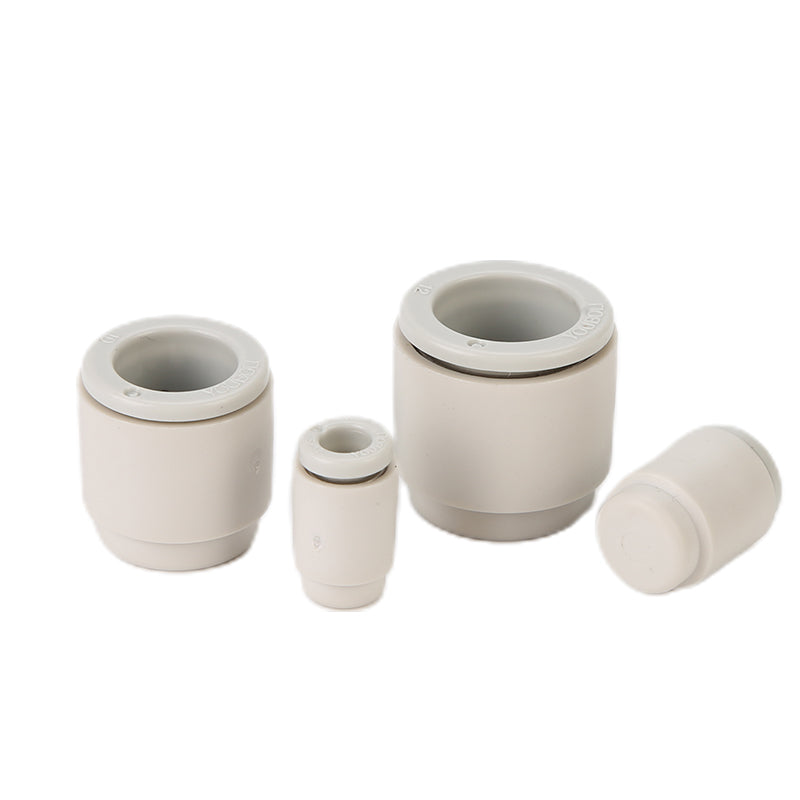 youboli Pipe cap   SMC type air gas pipe single side plug PP connector