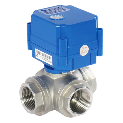 wosa OSAWQ914/15 Series Miniature Electric Three-way Ball Valve(Please consult customer service for pricing)