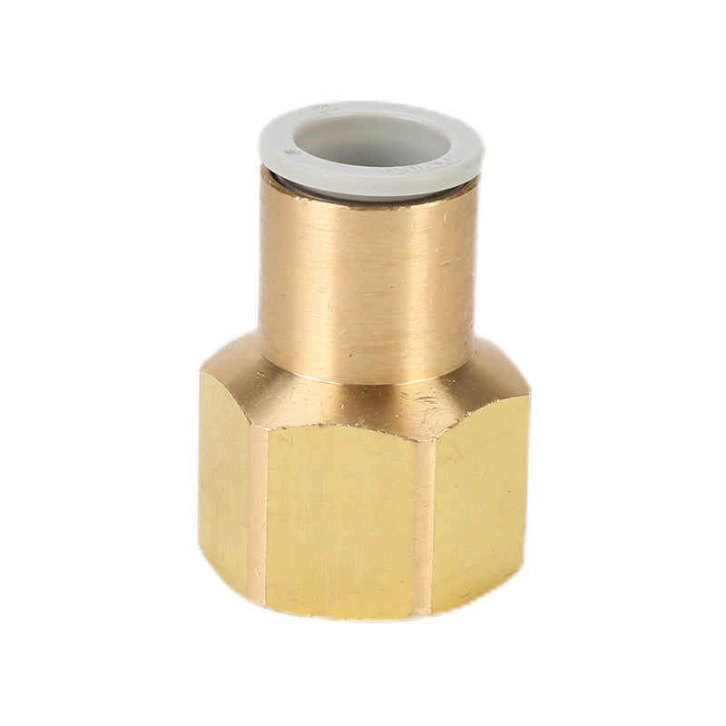 youboli Female straight-threaded    SMC type internal thread gas pipe through quick connection