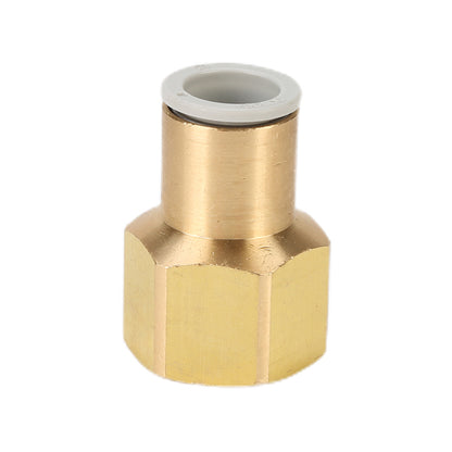 youboli Female straight-threaded    SMC type internal thread gas pipe through quick connection