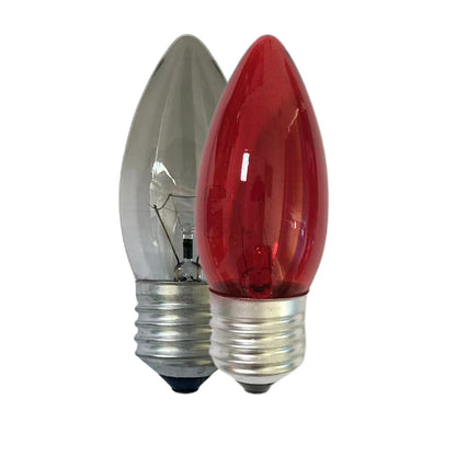 feijinsi C35 Candle Bulb(Please consult customer service for pricing) Retro tip durable energy-saving household transparent tip bubble