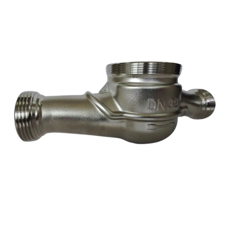 youlipu Water meter housing DN-32 made of stainless steel plate  Horizontal rotor type quick installation water meter