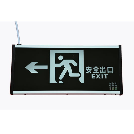 LINGDA Fire Emergency Evacuation Indicator Luminaires 320*140*25mm Fire exit light LED Fire emergency light