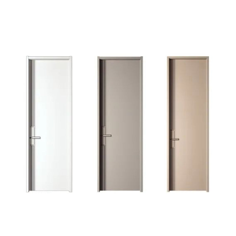 hongfeng Grille series wooden doors   Customized household carbon crystal wood doors, unpainted solid wood doors, light luxury room interior doors