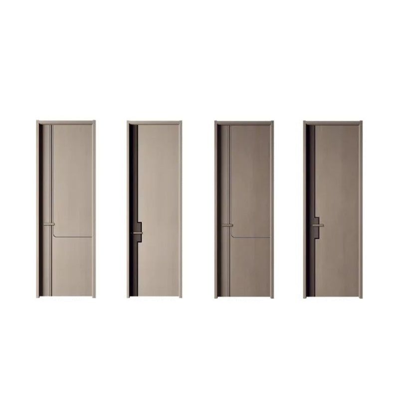 hongfeng Moulding series Wooden door  Customized household carbon crystal wood doors, modern ecological wood doors, customized solid wood composite interior doors