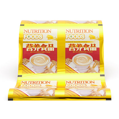 jiucai Nutritional Powder Wrap(Please consult customer service for pricing)  Packing roll film thickened composite film