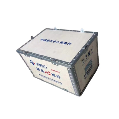 hongye Fumigation-free folding steel export crate with top and bottom iron tongue(Please consult customer service for pricing) Waterproof and moisture-proof wooden packing box