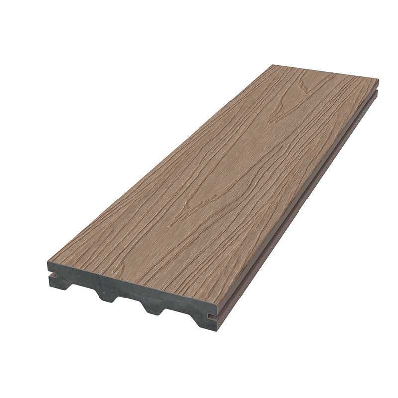 sentai  Co-extruded solid semi-covered flooring  Outdoor plastic wood floor non-slip