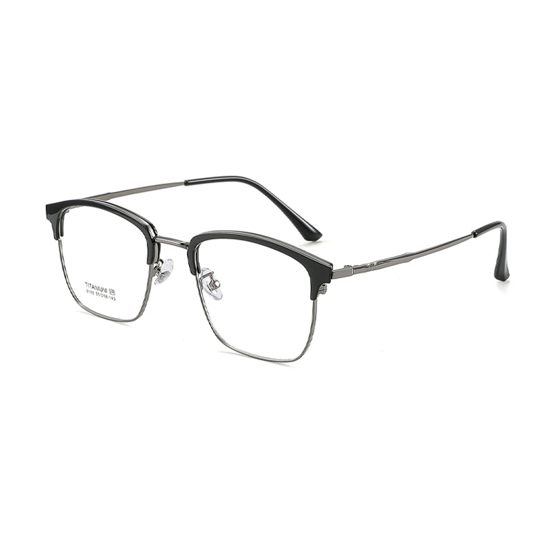 zhengbo Eyeglasses TR Metal Eyebrow 8188 Stylish simple box
