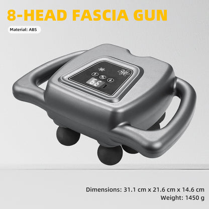 wankang 8-Head Fascia Gun Deep Muscle Massage, Relaxation Fitness