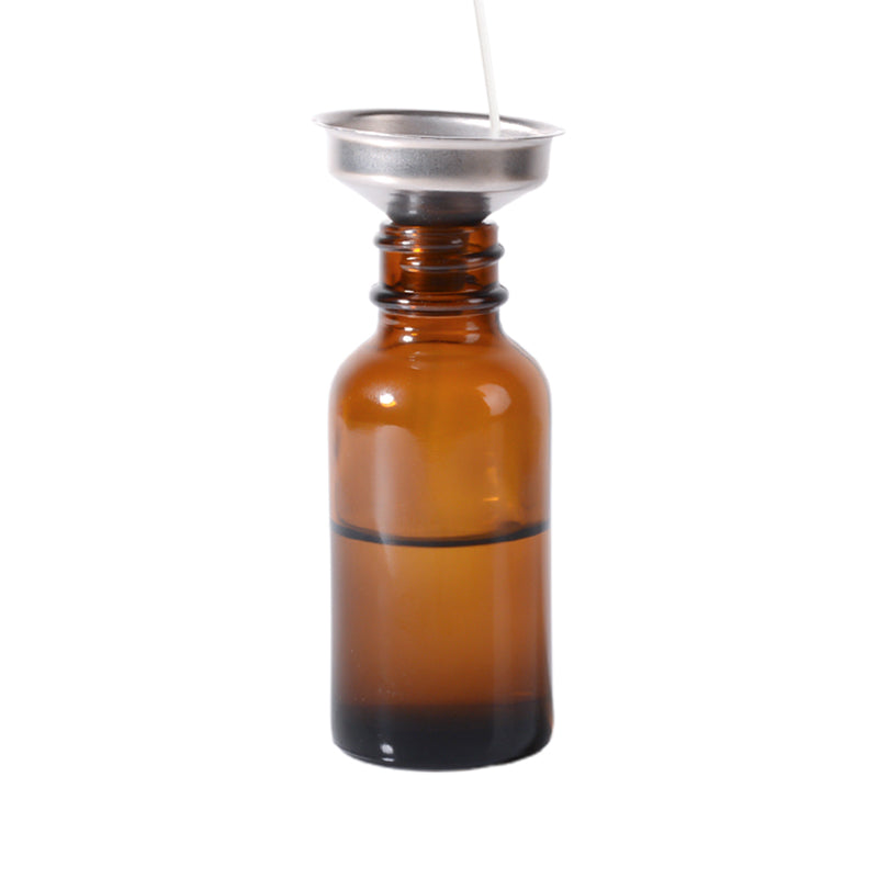 Jinpingguo 1oz - Chabo Black Black Round Seal Essential Oil Dropper Bottle Light-Protected Glass Graduated Bottle 24 pieces per case