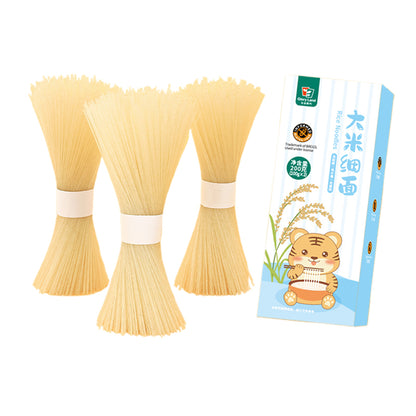 GloryLand Baby natural noodle combo (rice thin noodles*1+ thin noodles with goji berries*1) Filling 0 Add fast food for health