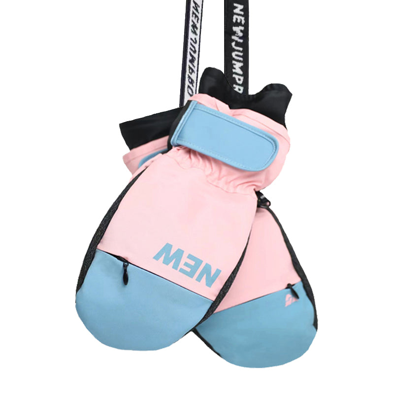 taiqi Professional ski gloves   Ski specific gloves, professional snowboarding gloves with built-in wrist guards