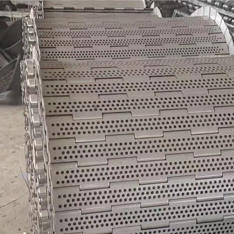 sanhe Plate conveyor belt  Stainless steel mesh belt, high-temperature resistant mesh belt