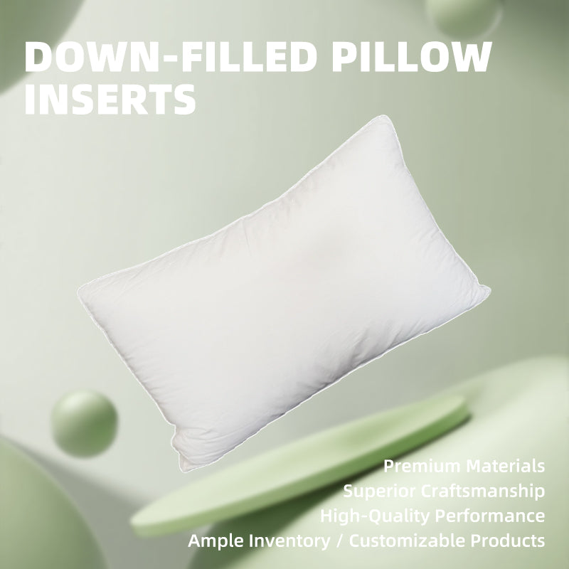 chiyuan Down-filled pillow core, soft, breathable, and cervical-spine-protecting(Please consult customer service for pricing)