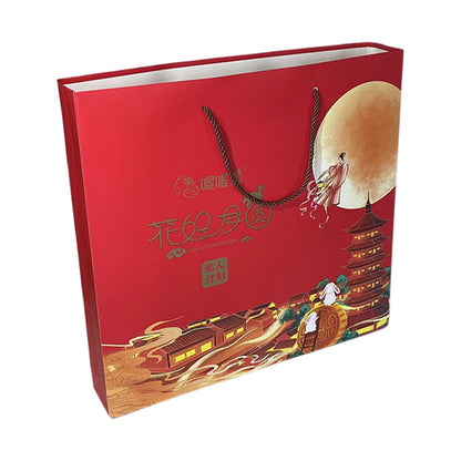 boyin White Card Handbag(Please consult customer service for pricing)  High-end gift carry-on carton box