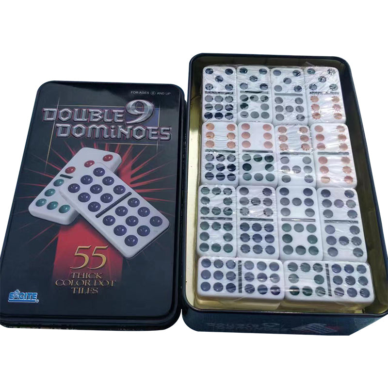qingyu Logo customized double nine dominoes(Please consult customer service for pricing)