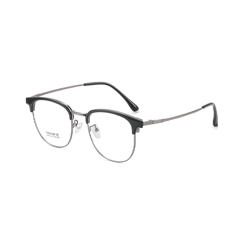 zhengbo Eyeglasses TR Metal Eyebrow 8159 Radiation protection Men and women myopia anti-fatigue