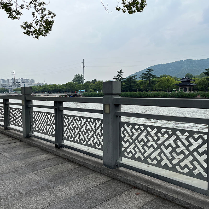 yinweite YWT-HD-4 Power bridge railing(Please consult customer service for pricing)  Outdoor railings outside the household fence fence aluminum fence handrail