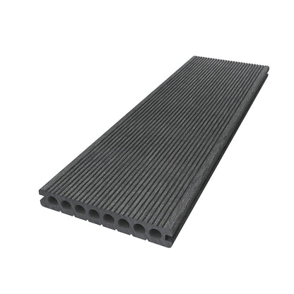 sentai  Plain perforated flooring   The courtyard has extruded wood-plastic flooring