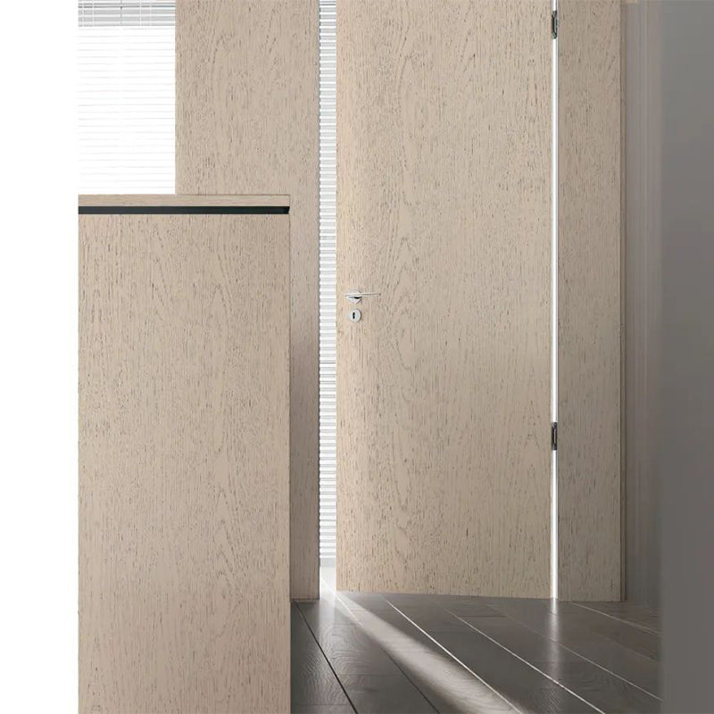 hongfeng Mixed oak  Wooden door   Customized household carbon crystal wood doors, unpainted solid wood doors, light luxury room interior doors