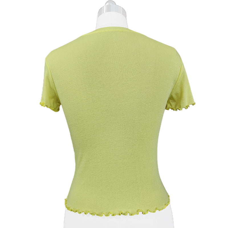 kuailefeng Ladies knitted T-shirt