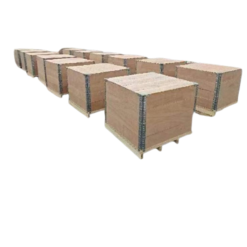 hongye  Hinge folded multilayer stacked export crate, logo printable(Please consult customer service for pricing) Waterproof and moisture-proof can be customized