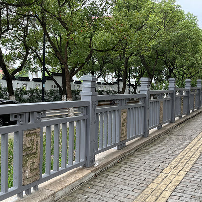 yinweite YWT-QM-6 Xishan Bridge Railing(Please consult customer service for pricing)  Aluminum alloy wall railings Outdoor railings