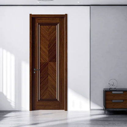 hongfeng Elegant skin feeling series  Wooden door   Modern minimalist solid wood door, indoor door, bedroom door