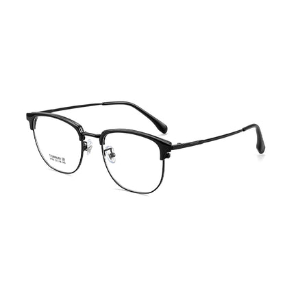zhengbo Eyeglasses TR Metal Eyebrow 8169 Radiation protection Men and women myopia anti-fatigue