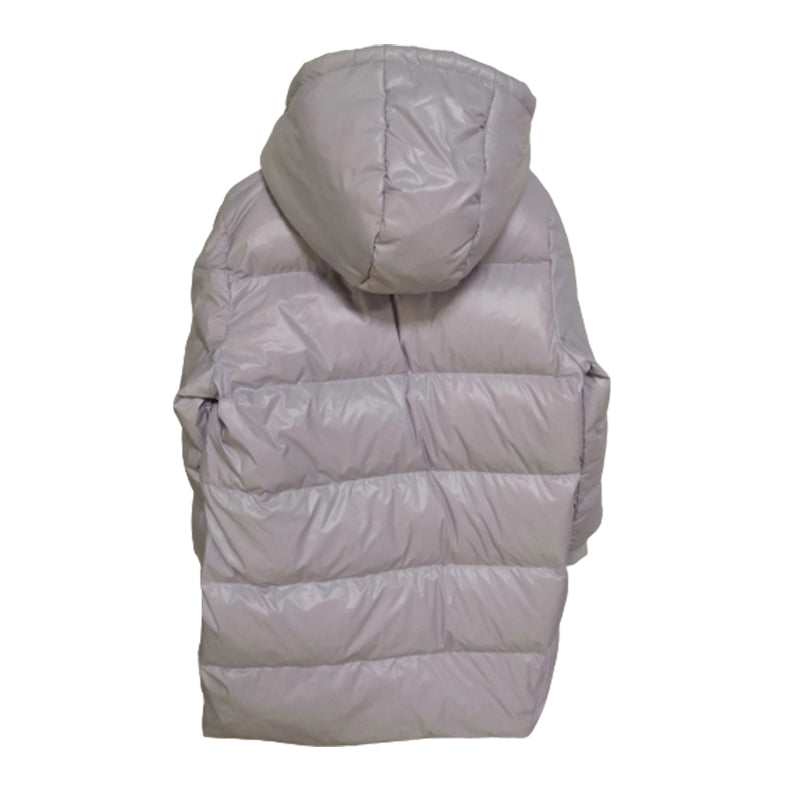 junsheng Desa hooded mid-length down jacket three-proof fabric(Please consult customer service for pricing)