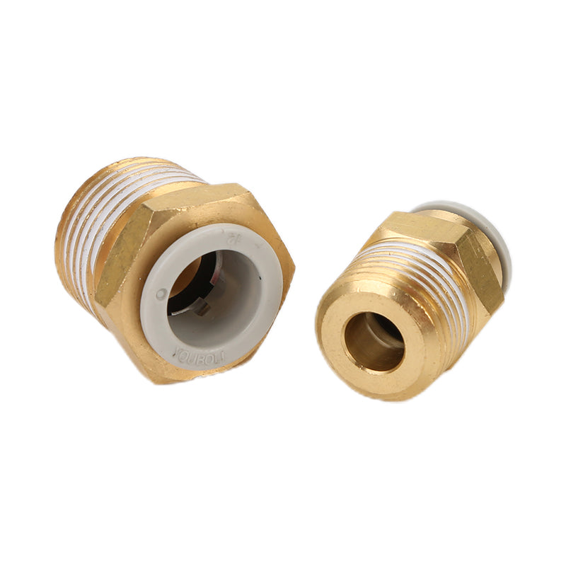youboli Male straight through  SMC pneumatic plastic gas pipe quick insertion gas pipe connector