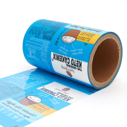 jiucai Chocolate Chip Cookie Wrap(Please consult customer service for pricing)  Aluminized roll film can be customized