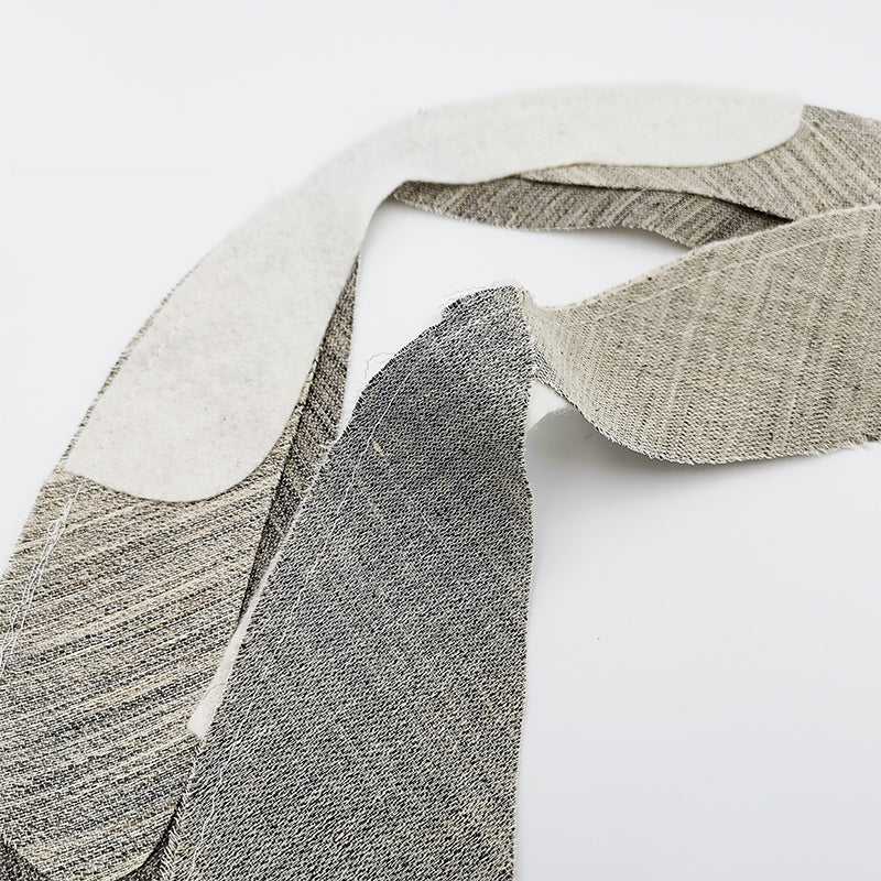nanyan Garment accessories webbing NY-SHR561PRC Imported black carbon lining, imported horsetail lining, hemp lining
