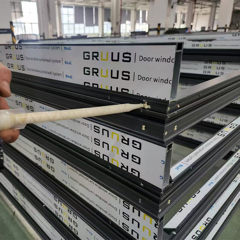 rongdu System windows(Please consult customer service for pricing) Broken bridge aluminum doors and Windows soundproof glass Windows