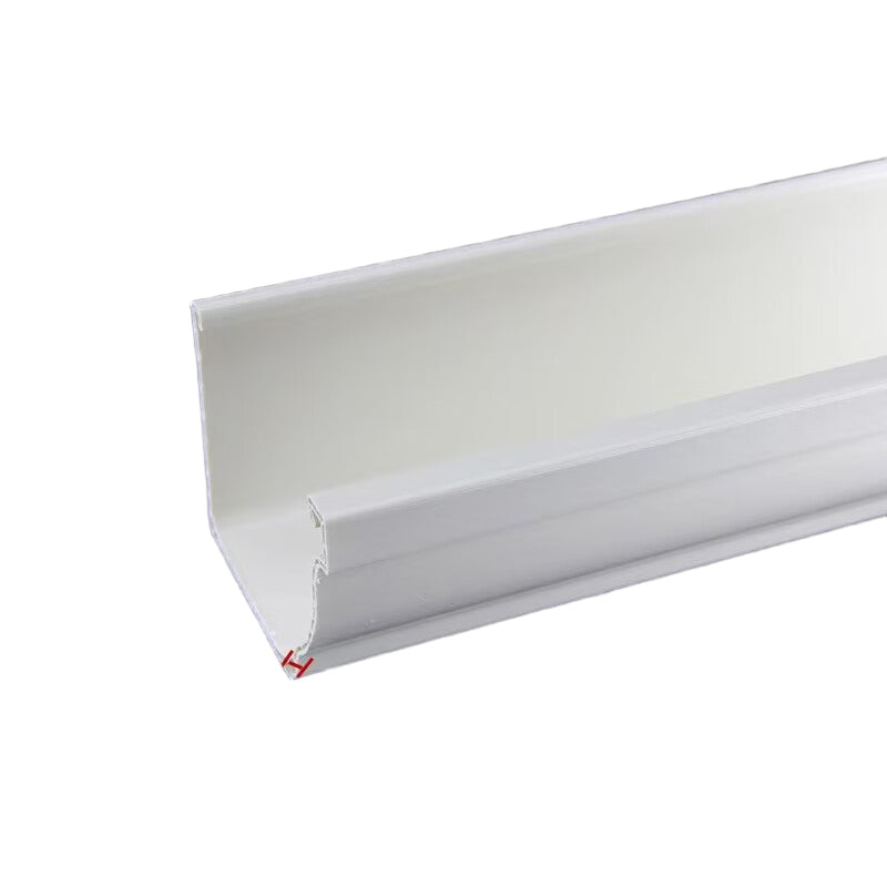 shunshui PVC eaves gutter, eaves trough. It is used for the drainage of the eaves of villas(Please consult customer service for pricing)