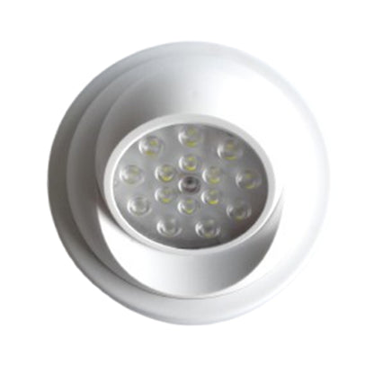LINGDA Centralized power supply centralized control type emergency lighting luminaire φ125*H85mm  Intelligent fire emergency lights LED safety exit evacuation lights
