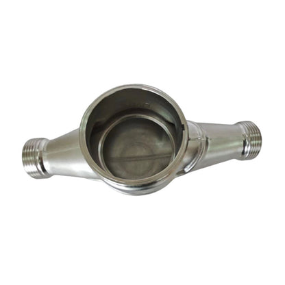 youlipu Water meter housing DN-25 made of stainless steel plate  Horizontal rotor type quick installation water meter