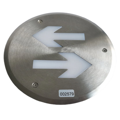 LINGDA Centralized power supply centralized control type emergency sign luminaire φ170  Buried evacuation light embedded safety exit beacon light
