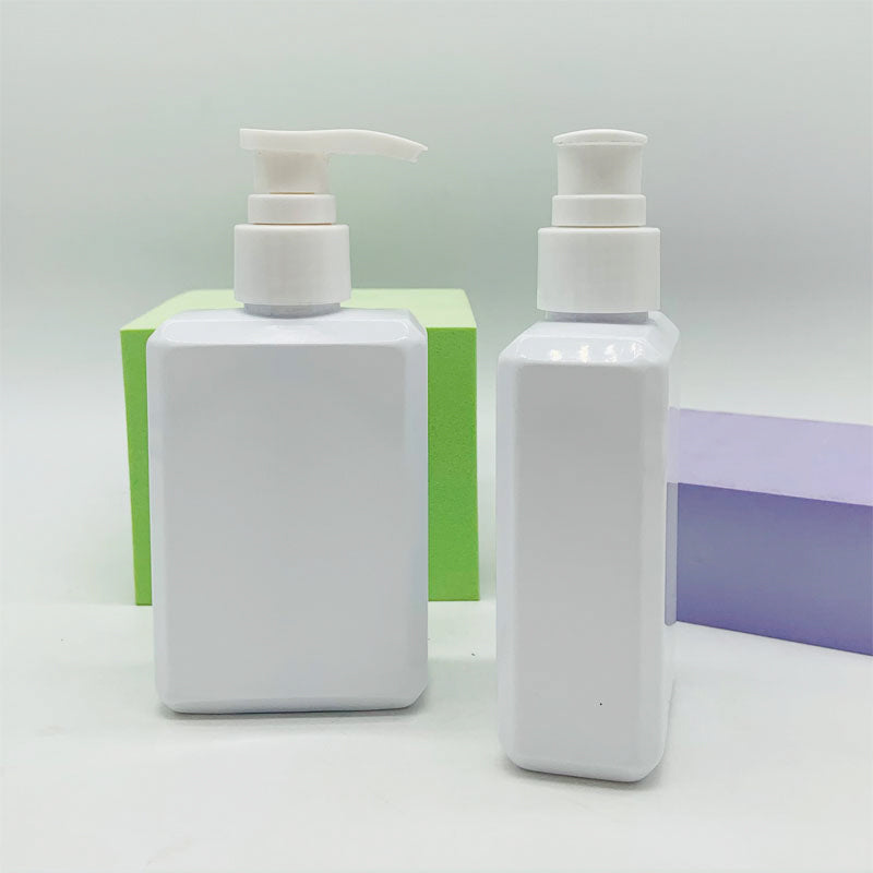 zhengxing PET Bottle (Flat Bottle) 150ml/108.2*63.4*35  Household toiletries Bottled separately Press type shampoo bottle Large capacity household lotion bottle