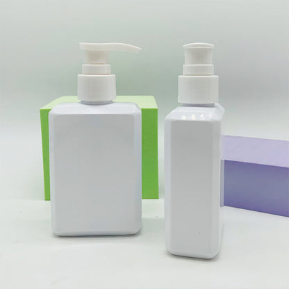 zhengxing PET Bottle (Flat Bottle) 150ml/108.2*63.4*35  Household toiletries Bottled separately Press type shampoo bottle Large capacity household lotion bottle